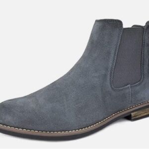 Bruno Marc Men's Timeless Suede Leather
Chelsea Boots 8.5